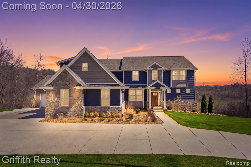 2550 Hartun Drive, Brighton, MI 48114 — front exterior