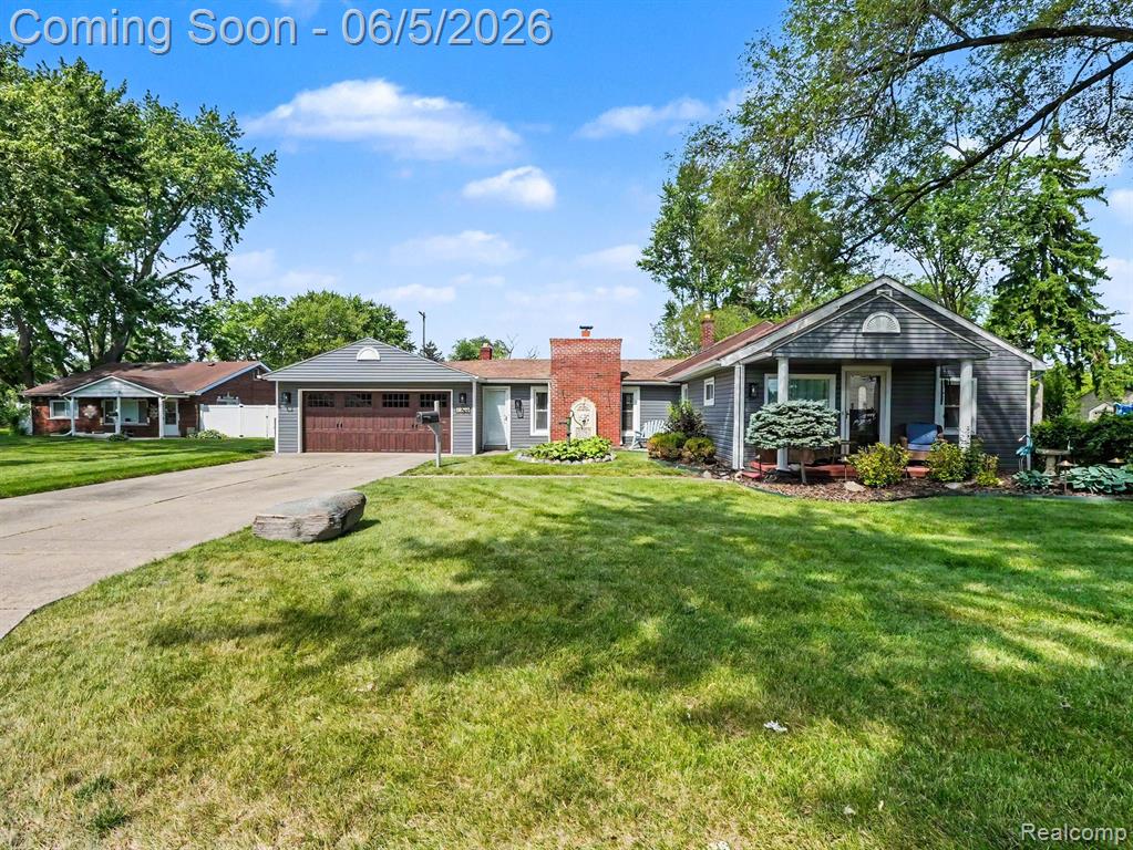 5860 Huron Street, Taylor, MI 48180 — front exterior