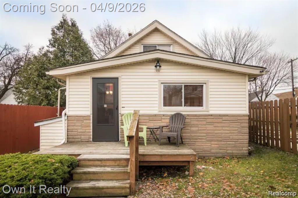 2358 NEIBEL Street, Hamtramck, MI 48212 — front exterior