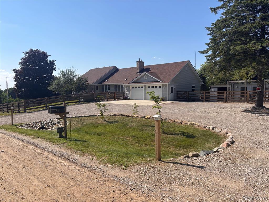 4095 Blood Road, Metamora, MI 48455 — front exterior