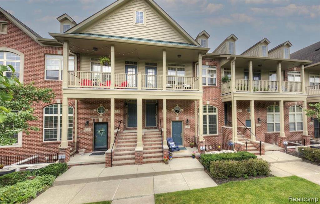 421 Village Drive, Walled Lake, MI 48390 — front exterior