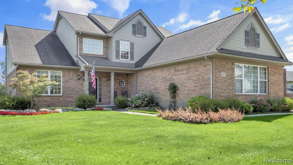 46743 Crosswick Drive, Canton, MI 48187 — front exterior