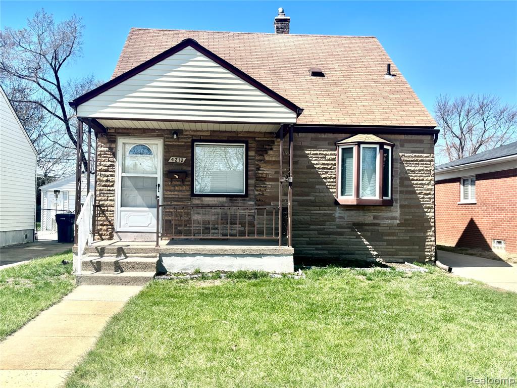4212 Brouseville Avenue, Lincoln Park, MI 48146 — front exterior