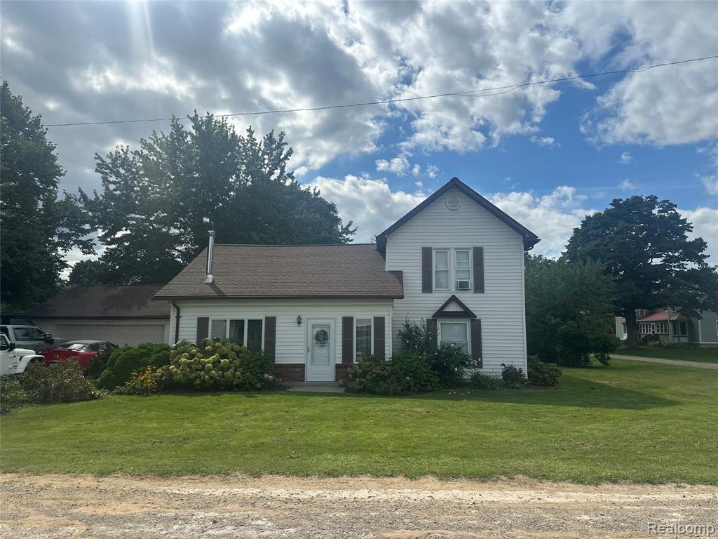 10237 Rice Street, Maybee, MI — front exterior