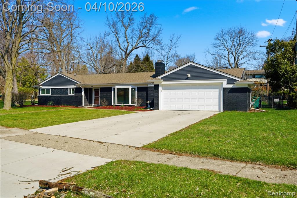 34164 Alta Loma Drive, Farmington, MI 48335 — front exterior