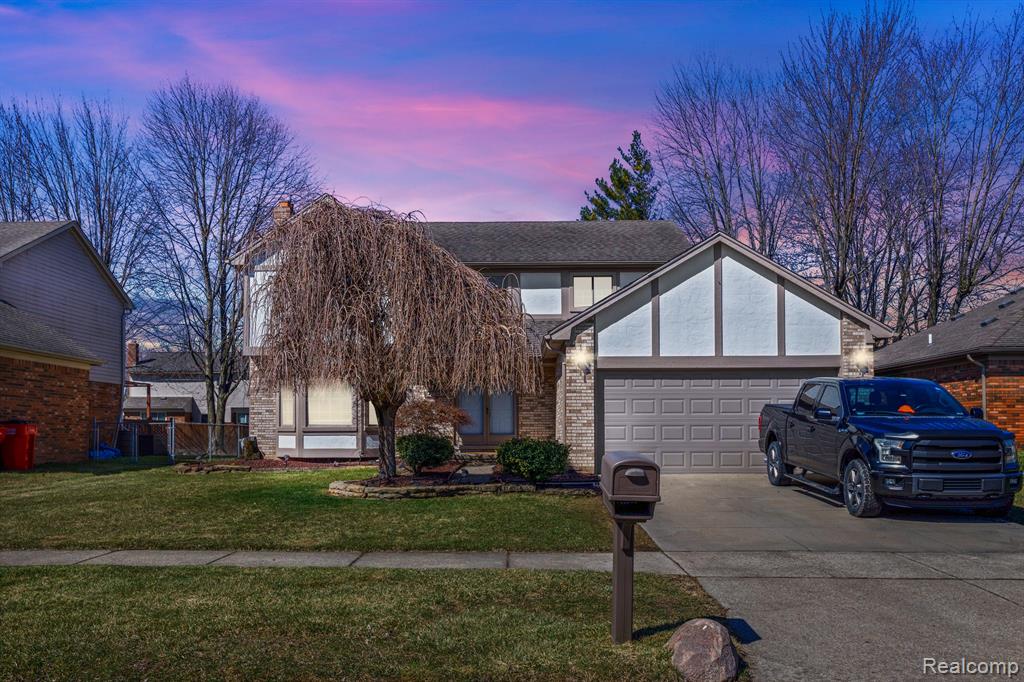 47387 MEADOWBROOK Drive, Macomb, MI 48044 — front exterior