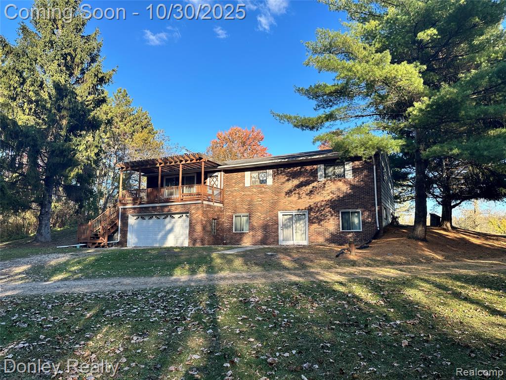 1300 N Van Dyke Road, Marlette, MI 48453 — front exterior