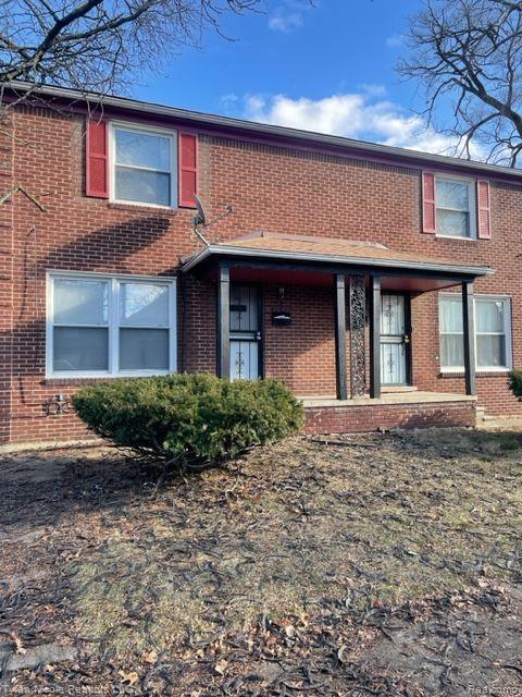 7649-7651 CURTIS Street, Detroit, MI 48221 — front exterior