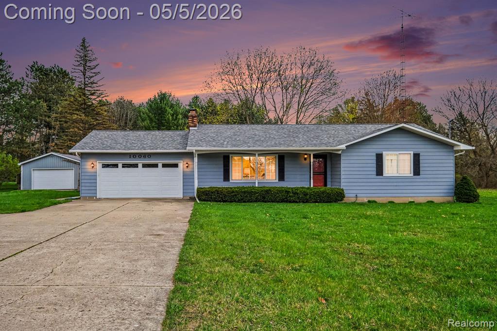 10060 N Linden Road, Clio, MI 48420 — front exterior