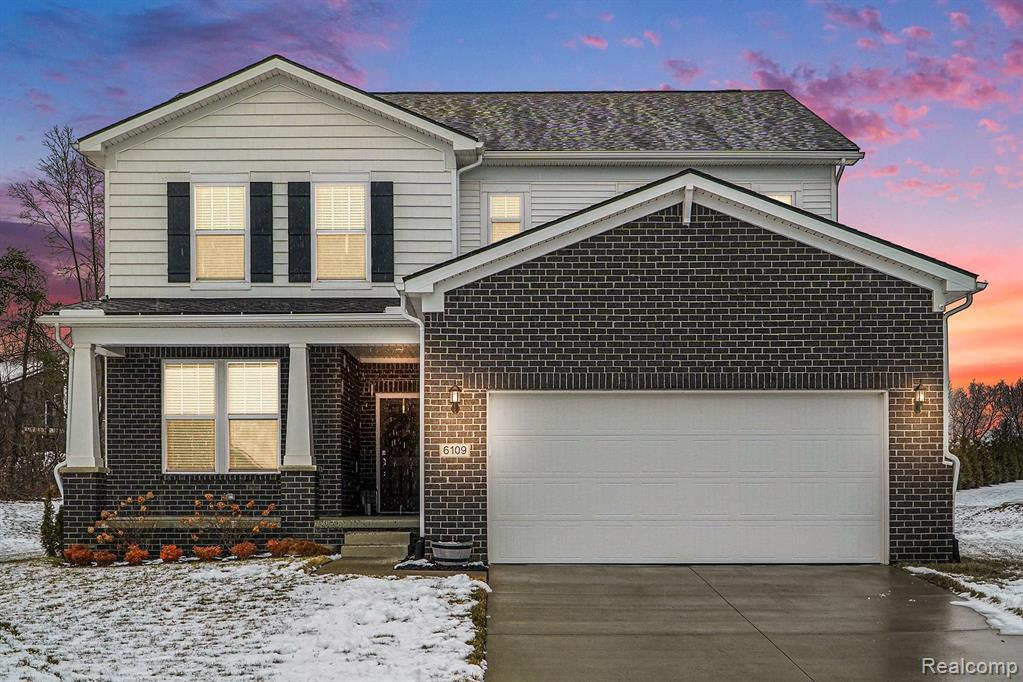 6109 Kingsley Court, Clarkston, MI — front exterior