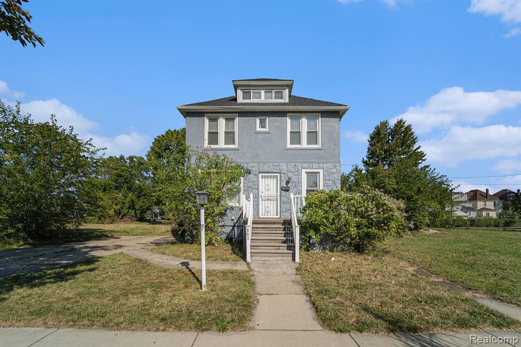 541 Alger Street, Detroit, MI 48202 — front exterior