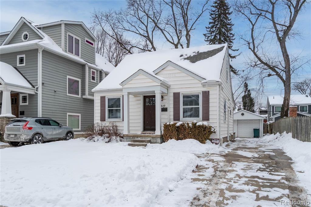 537 BIRD Avenue, Birmingham, MI 48009 — front exterior