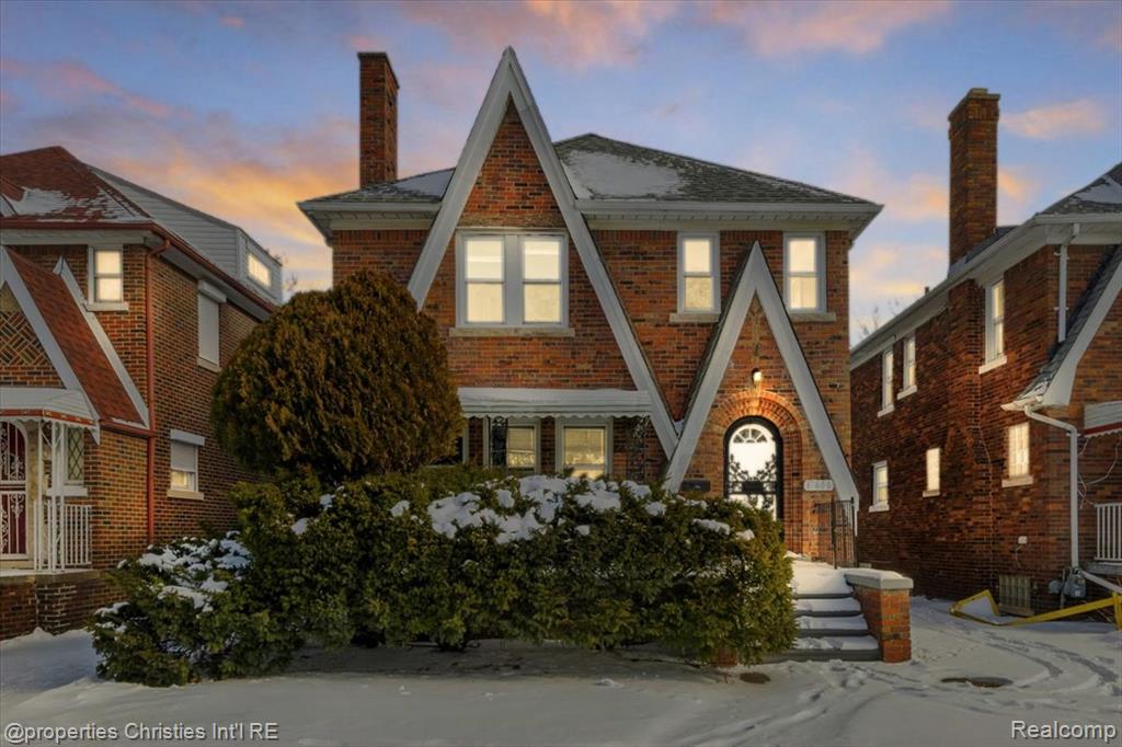 17600 Santa Barbara Drive, Detroit, MI 48221 — front exterior