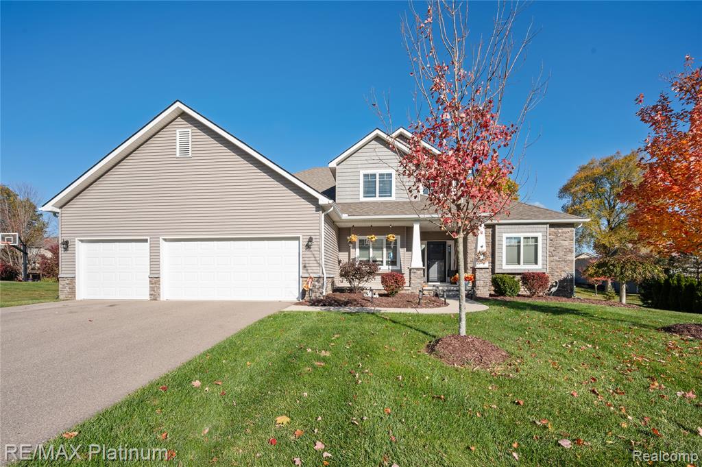 8209 Lee Road, Brighton, MI 48116 — front exterior