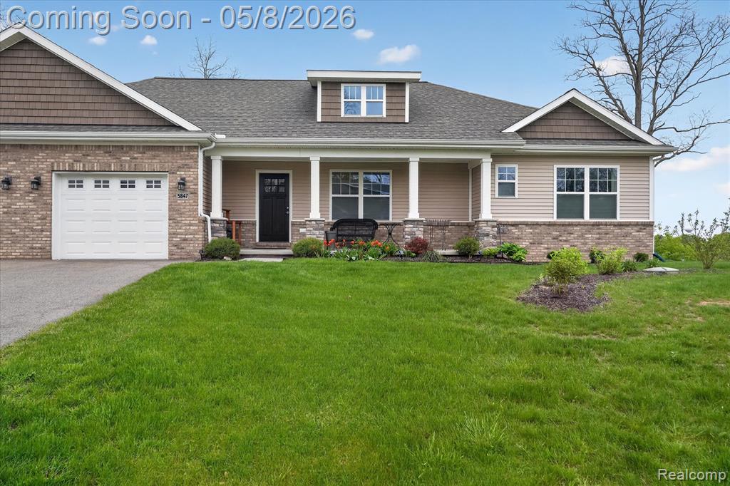 5847 Scenic Bluff Drive, 28, Brighton, MI 48116 — front exterior