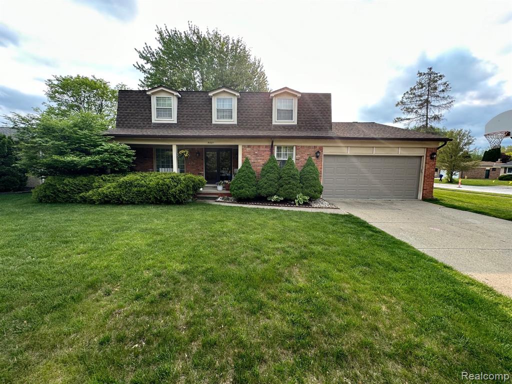 5601 ASTER Drive, Troy, MI 48085 — front exterior