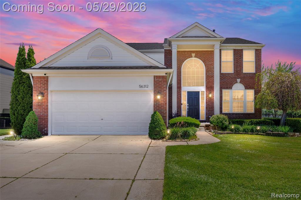 56312 Oasis Drive, Macomb, MI 48042 — front exterior