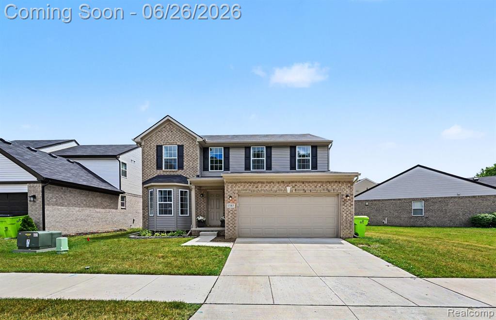 1585 Weeping Willow Court, Ypsilanti, MI 48198 — front exterior