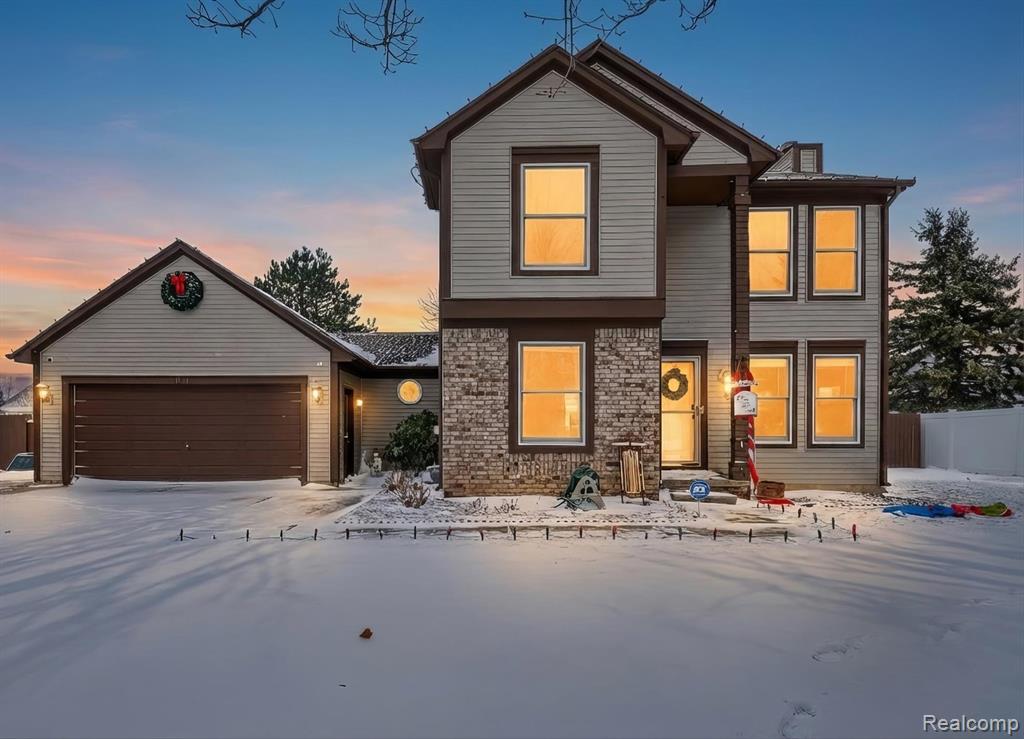8051 Rose Lane, Goodrich Vlg, MI — front exterior