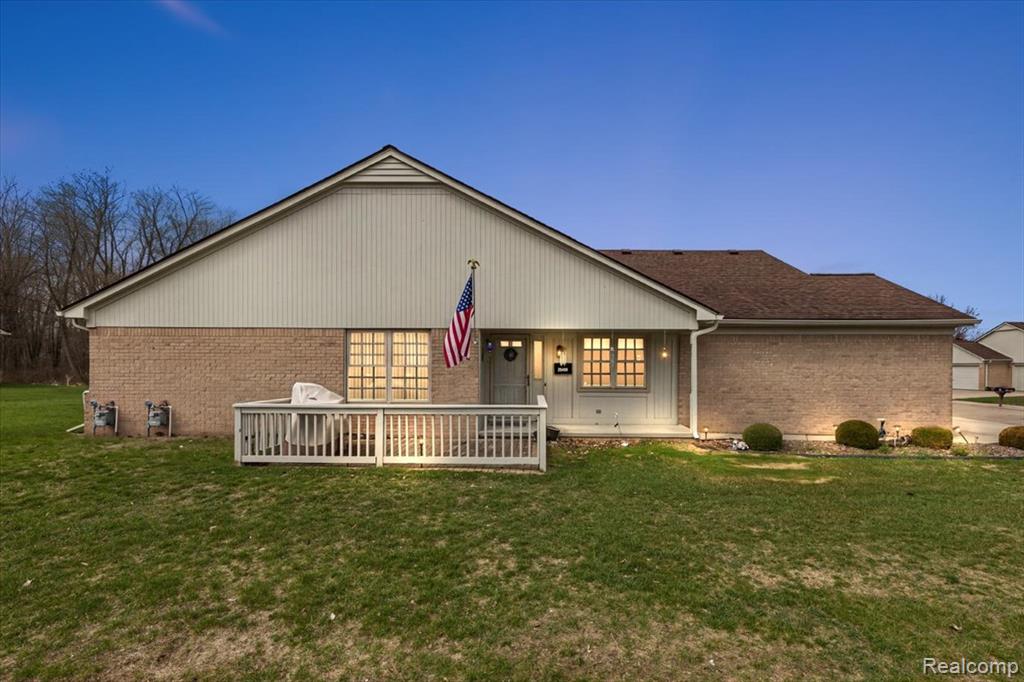 25400 Samantha Drive, 41, Chesterfield, MI — front exterior