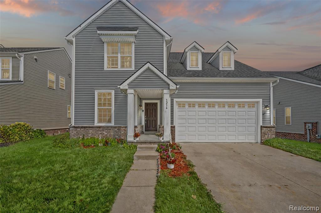 3236 Curtis Street, Wixom, MI 48393 — front exterior