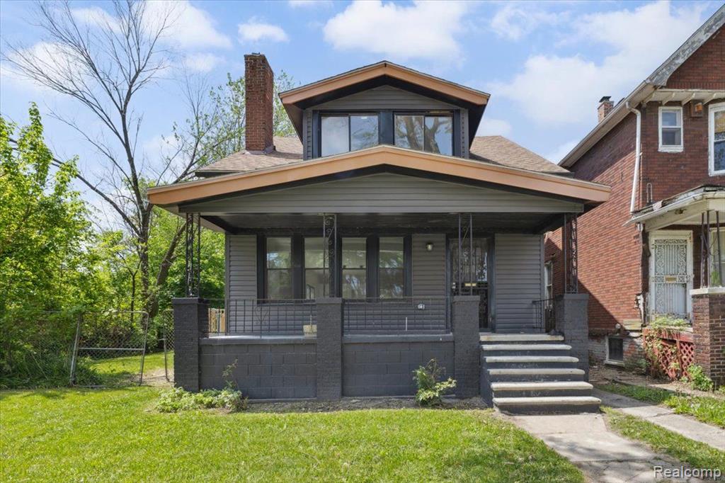 3893 BENITEAU Street, Detroit, MI 48214 — front exterior