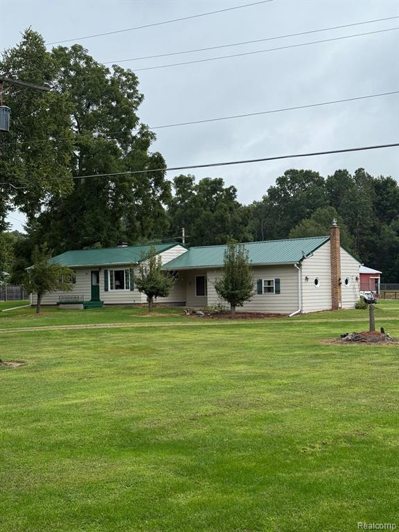 3040 Millville Road, Lapeer, MI 48446 — front exterior