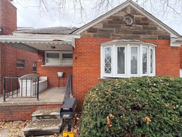 5855 Lonyo Street, Detroit, MI 48210 — front exterior