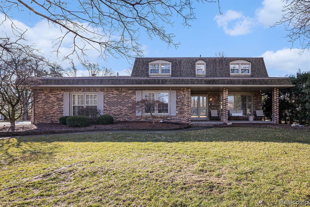 47212 Strahan Court, Shelby Twp, MI 48315 — front exterior