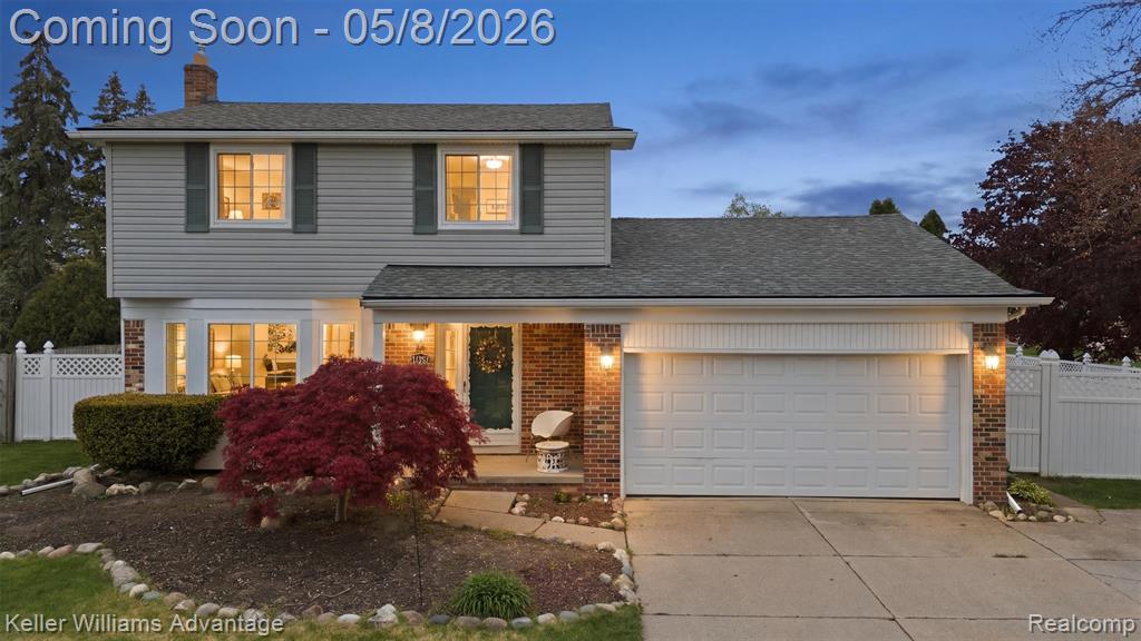 41295 Beechwood Street, Clinton Twp, MI 48038 — front exterior