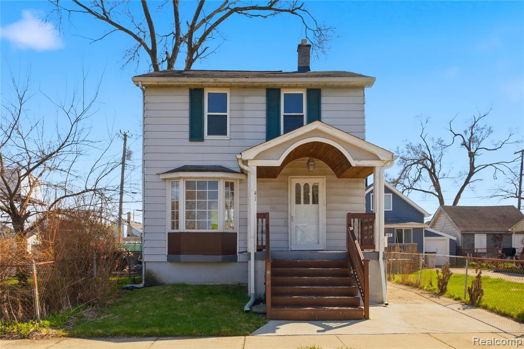 41 W George Avenue, Hazel Park, MI 48030 — front exterior