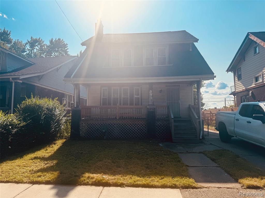 993 Algonquin Street, Detroit, MI 48215 — front exterior
