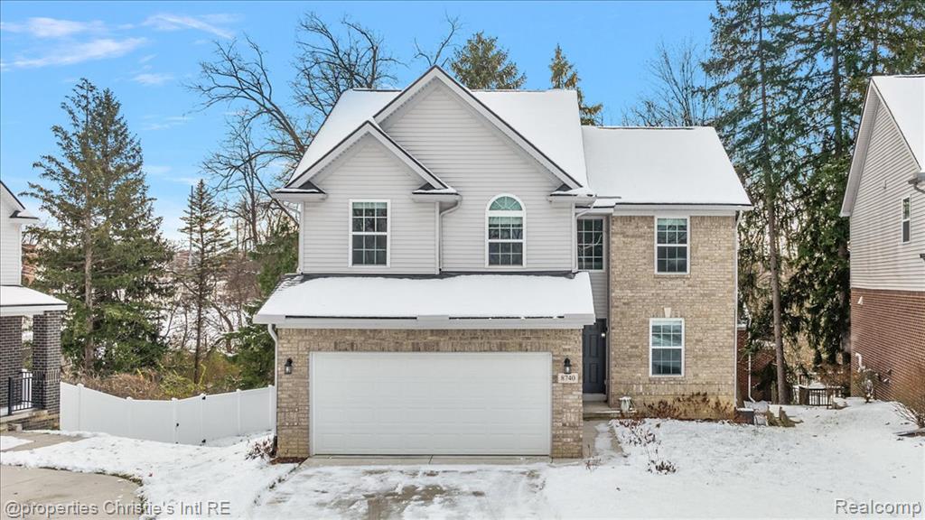 8740 Oak Ridge Trail, Westland, MI — front exterior