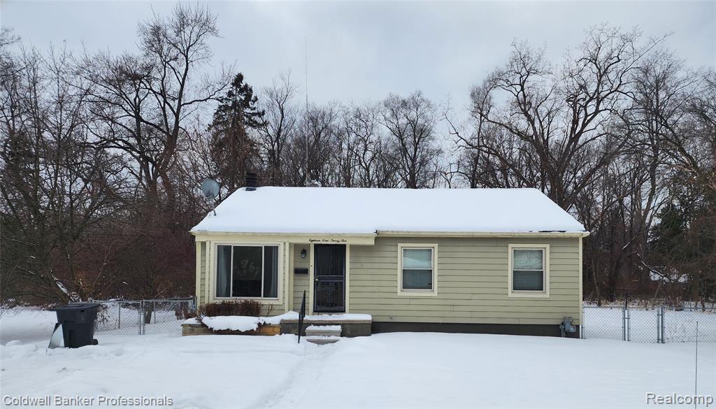 18925 Bentler Street, Detroit, MI 48219 — front exterior