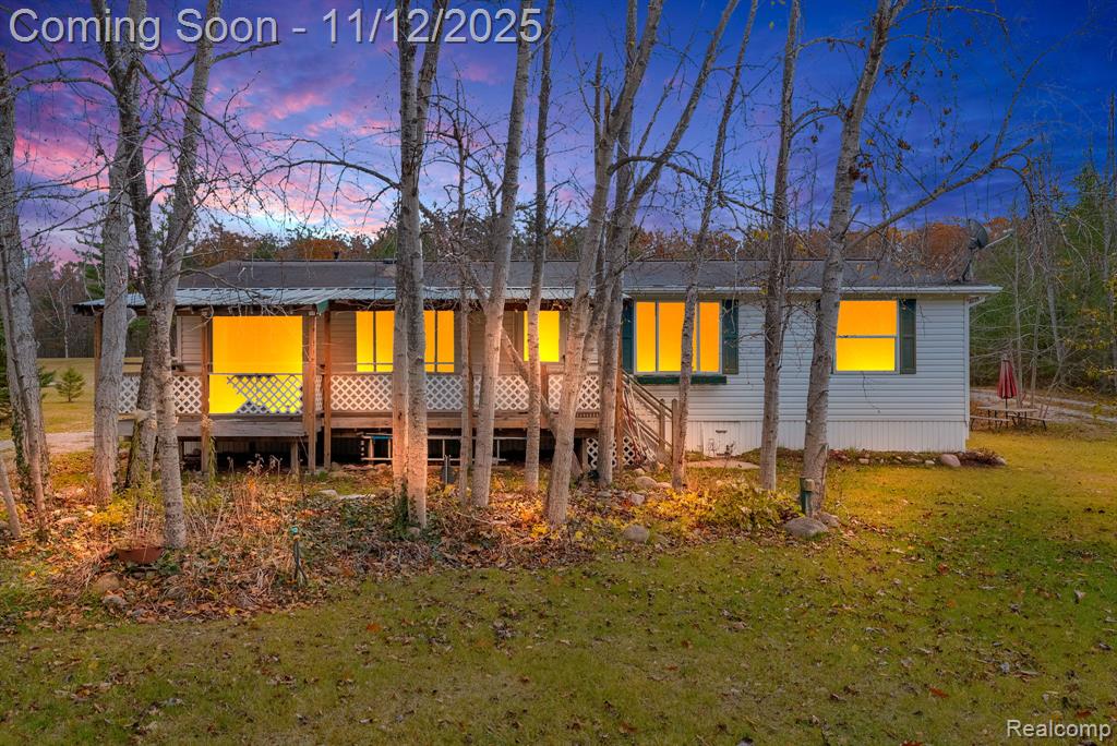 495 N M 65 Highway N, Curran, MI 48728 — front exterior