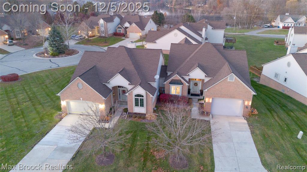 6157 Lochmore Drive, Commerce Twp, MI 48382 — front exterior