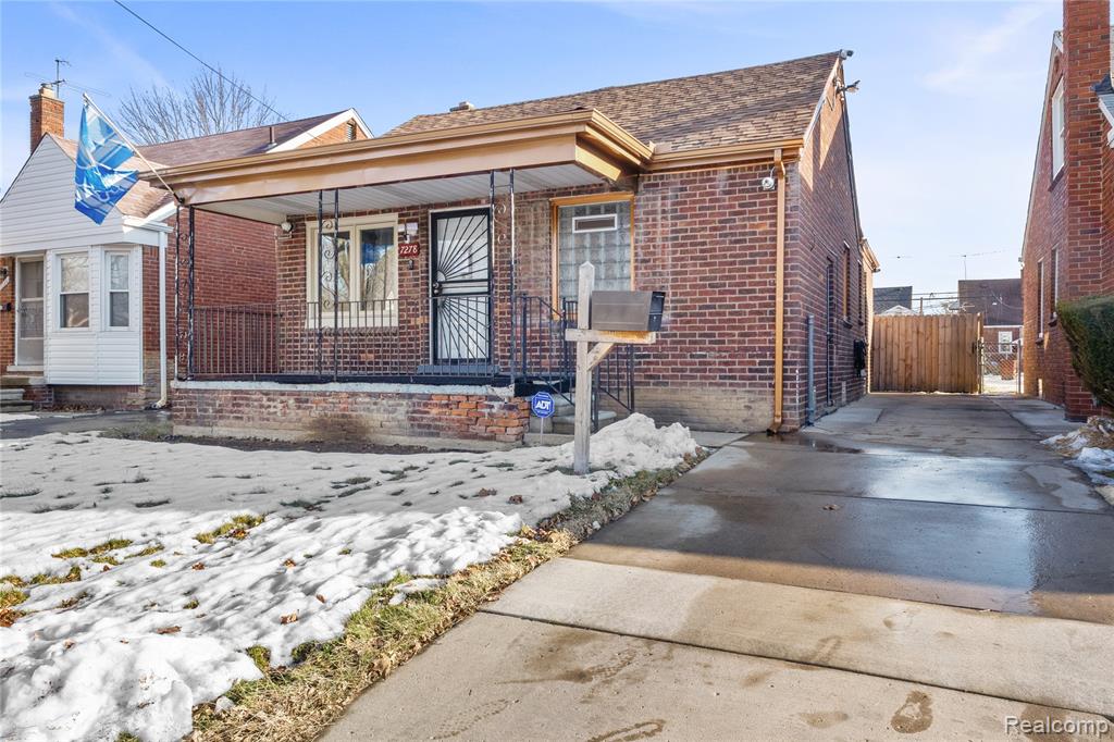 7278 Stout Street, Detroit, MI 48228 — front exterior