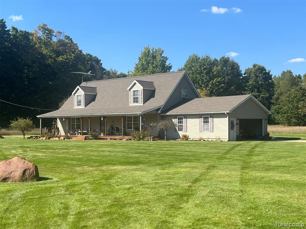 17550 Old Logging Road, Hersey, MI 49639 — front exterior