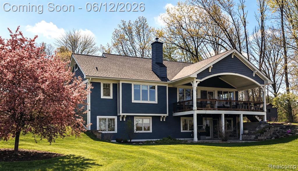 4615 Parker Drive, Howell, MI 48843 — front exterior