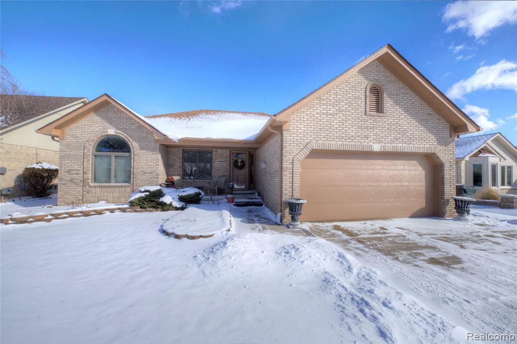 46822 Springhill Drive, Shelby Twp, MI 48317 — front exterior