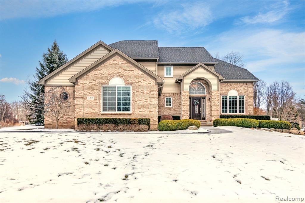 552 CROWN RIDGE Court, White Lake, MI — front exterior