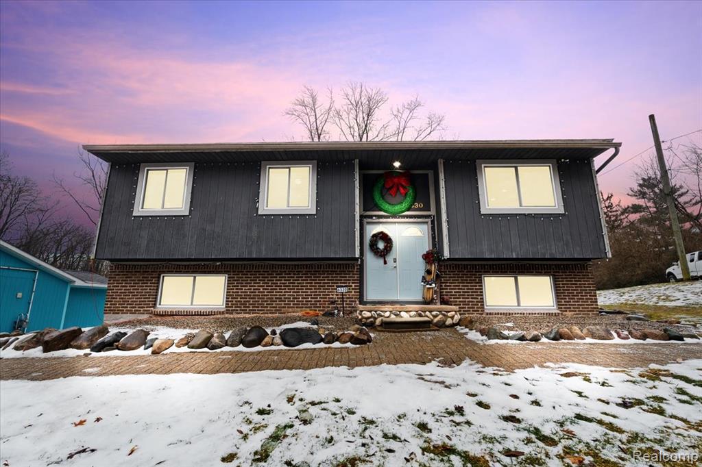 6330 Riverdale Road, Whitmore Lake, MI 48189 — front exterior