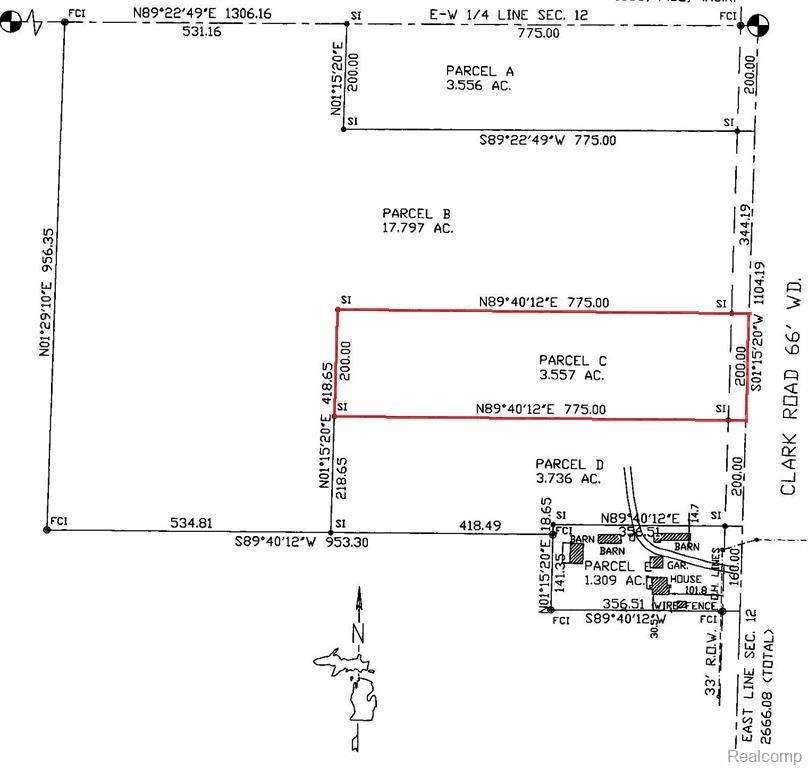 20826 Clark Road, Belleville, MI 48111