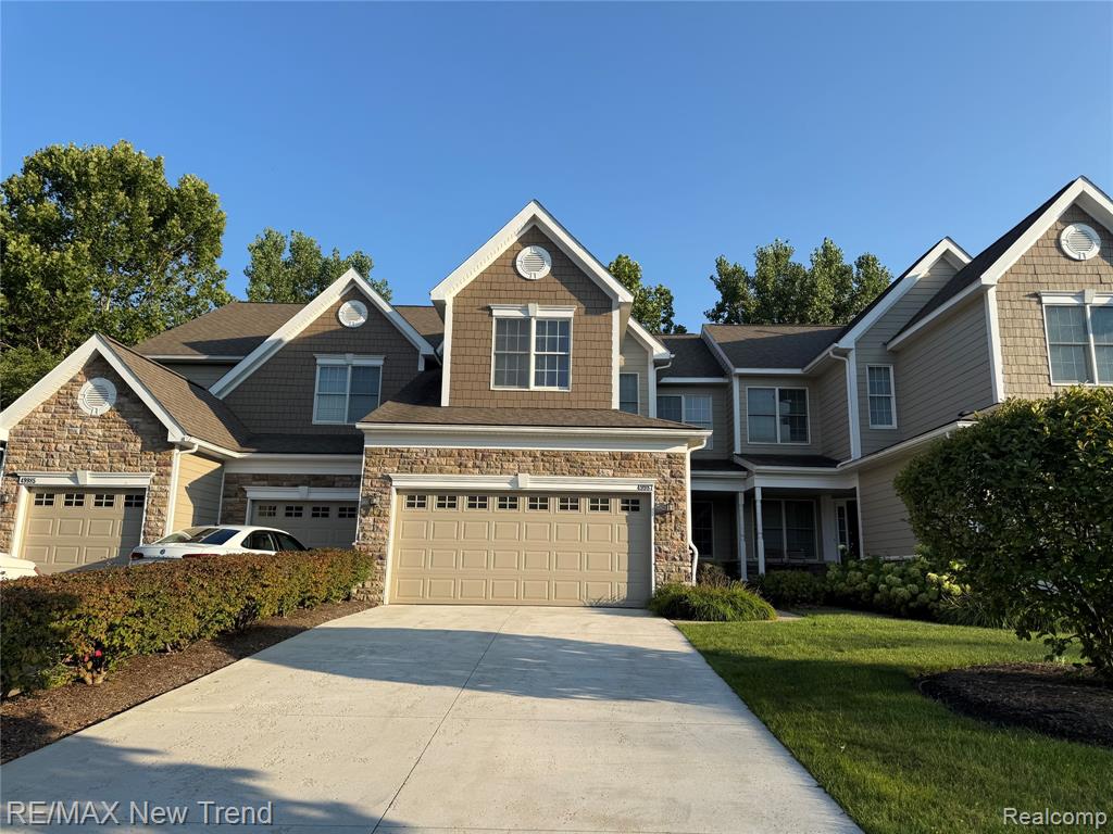 49987 BLACKBERRY Trail, Novi, MI — front exterior