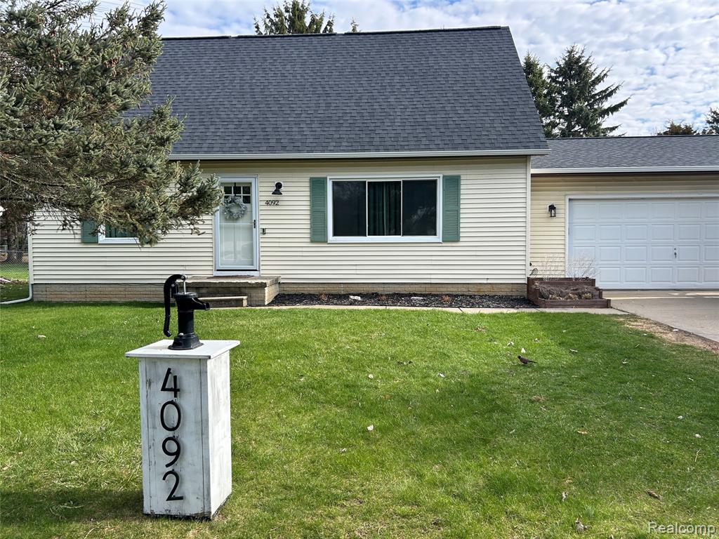 4092 Farner Street, Linden, MI 48451 — front exterior