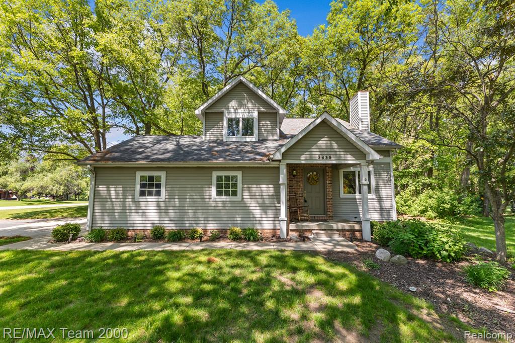 3839 Winding Pine Drive, Metamora, MI 48455 — front exterior