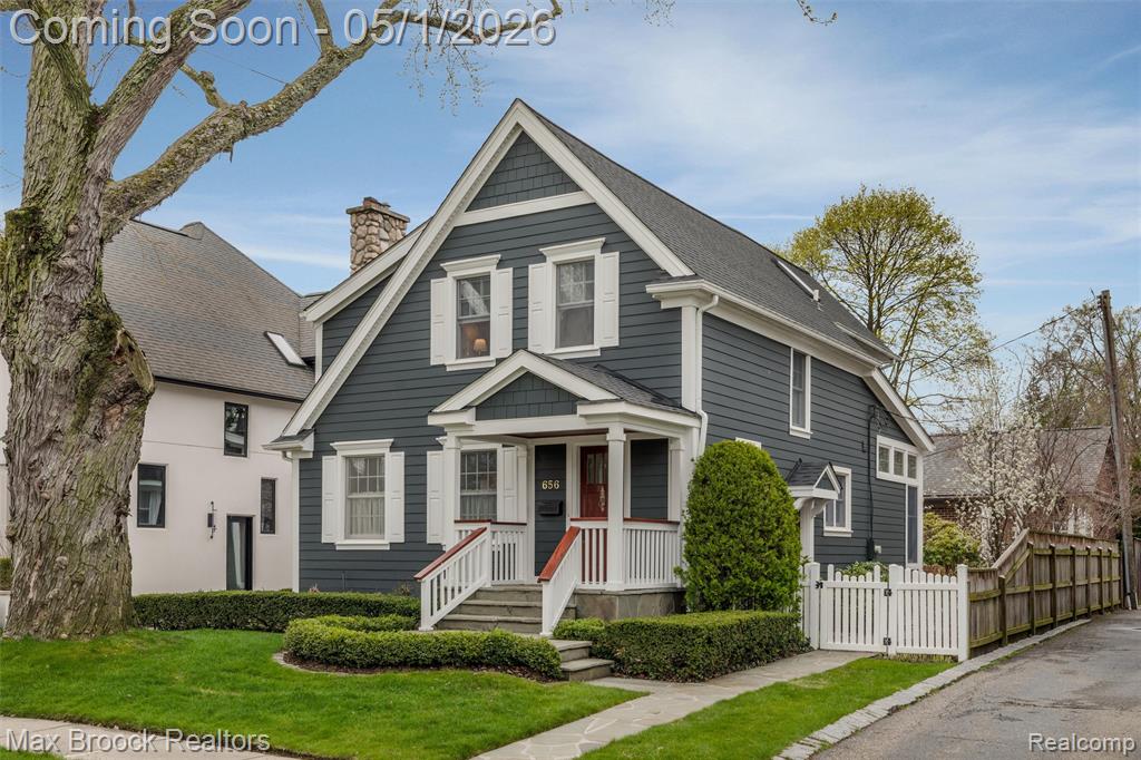 656 S CHESTER Street S, Birmingham, MI 48009 — front exterior