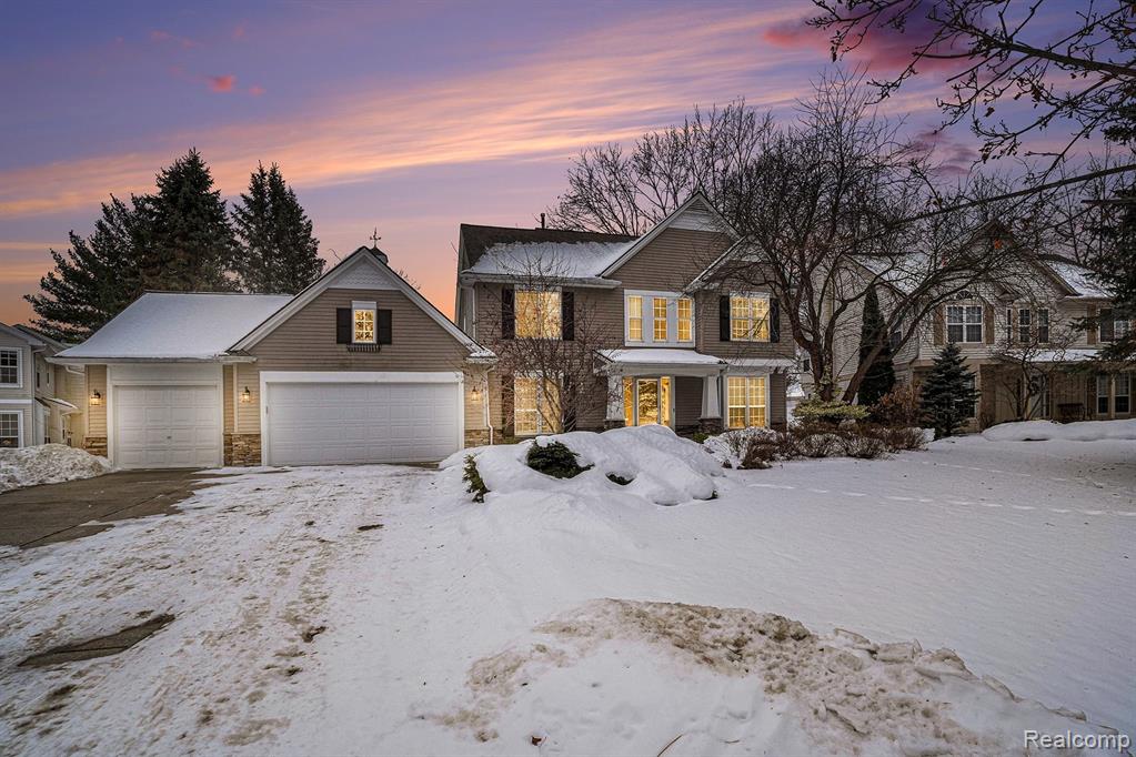 6033 Campfire Circle, Clarkston, MI — front exterior