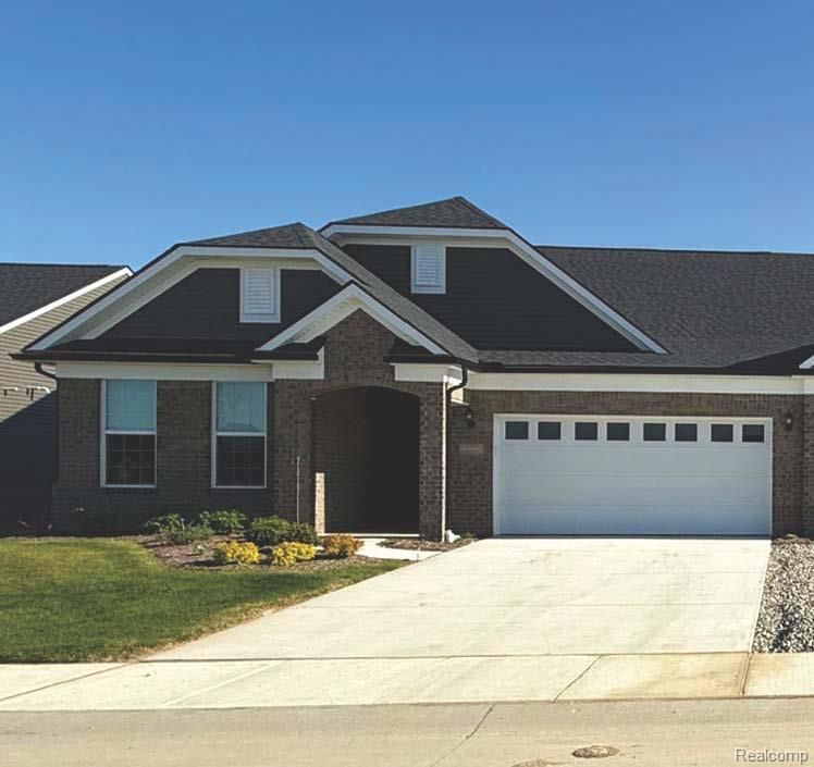 42712 Arbor Drive, Clinton Twp, MI 48038 — front exterior