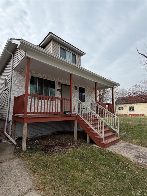 7145 Holmes Street, Detroit, MI 48210 — front exterior